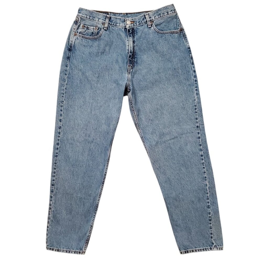 Vtg Levi's 560 Loose Fit Straight Leg 16 M (Meas 34x31 12.5" High Rise) Jeans A6